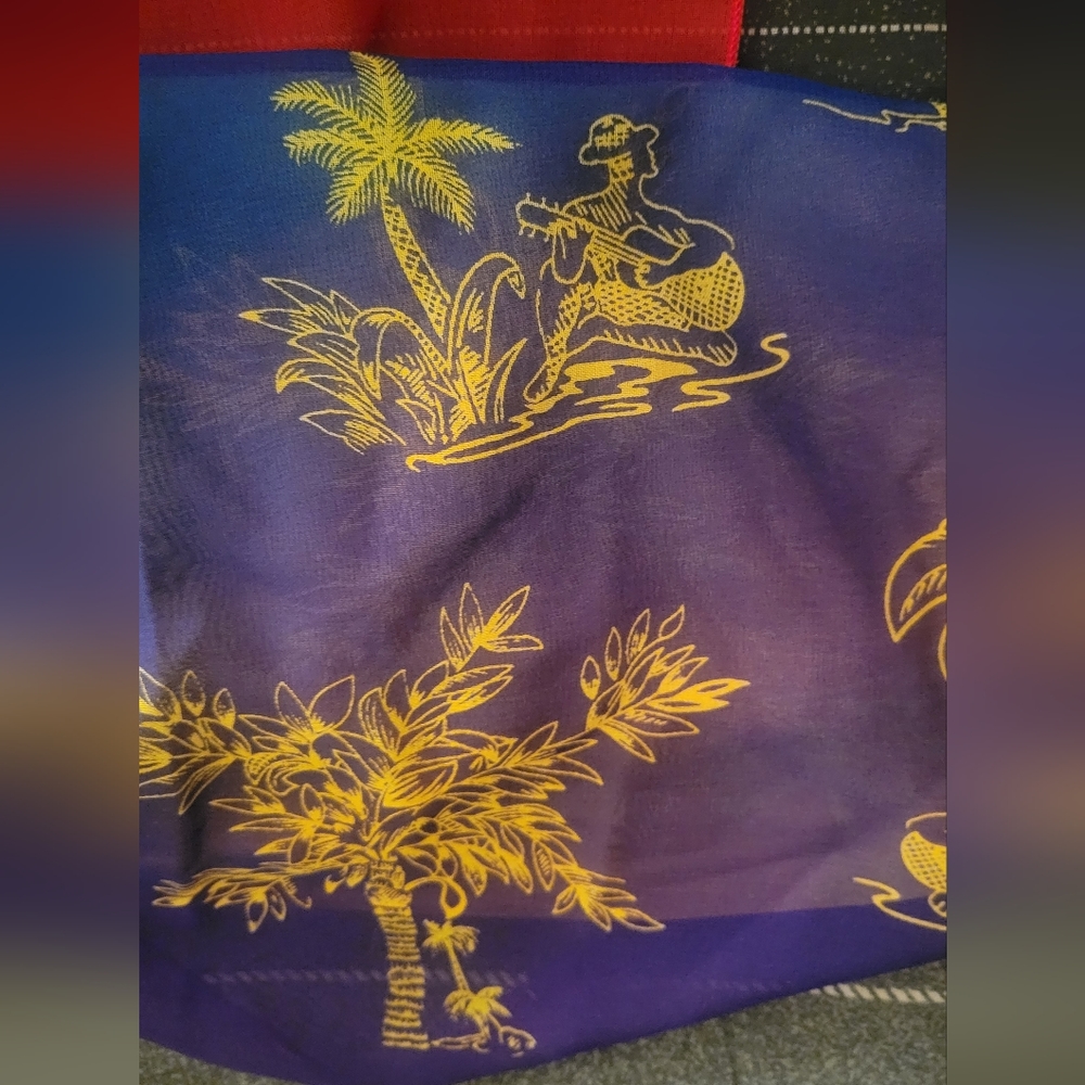 BURNING MAN SPECIAL New Beautiful Island Scarf - Picture 4 of 5